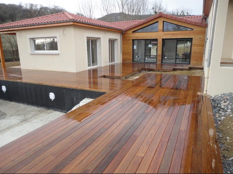 Terrasse extension bois