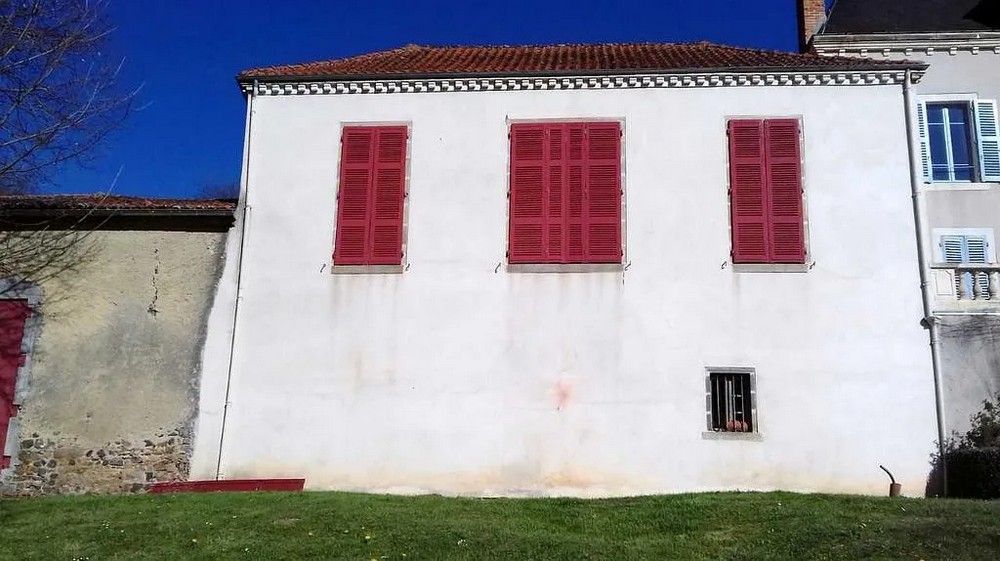 Volets en bois traditionnels